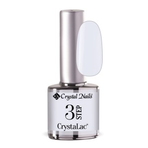 Crystal Nails - 3 STEP CRYSTALAC - ICY WHITE - 8ML