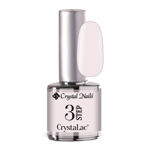 Crystal Nails - 3 STEP CRYSTALAC - MEGA WHITE - 4ML