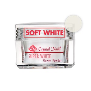Crystal Nails - Slower - Soft White - Porcelánpor - 17gr