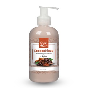Crystal Nails - MOISTURISING HAND, FOOT AND BODY LOTION - CINNAMON & COCOA - INTENSE 250ML