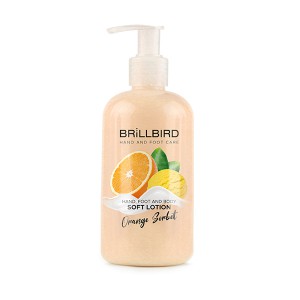 Brillbird - Orange Sorbet - Kéz- és lábápoló krém - Soft lotion - 250ml