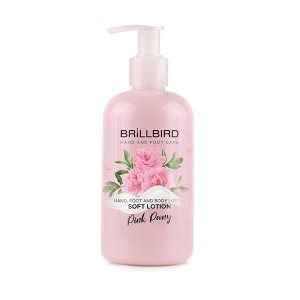 Brillbird - Pink Peony - Kéz- és lábápoló krém - Soft lotion - 250ml