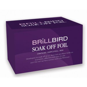Brillbird - SOAK OFF FOIL - LEOLDÓ FÓLIA - 100db