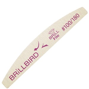 BrillBird - íves-egyenes reszelő - 100/180 - kombinált