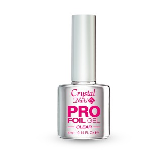 Crystal Nails - PRO FOIL GEL - CLEAR - 4ML