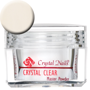 Crystal Nails - Master - Crystal Clear - Porcelánpor - 17gr