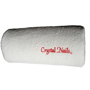 Crystal Nails - Kéztámasz - Fehér frottír huzattal - hímzett logóval