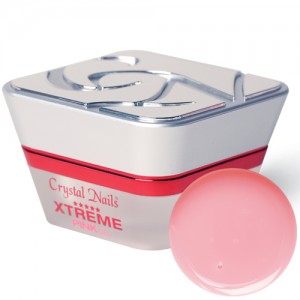 Crystal Nails - Xtreme  Pink - üvegszálas rózsaszín építő zselé - 5ml