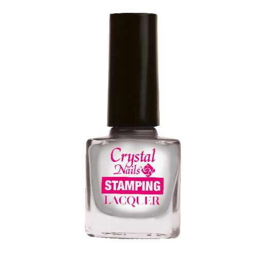 Crystal Nails - STAMPING LACQUER - NYOMDALAKK - CHROME SILVER - 4ML