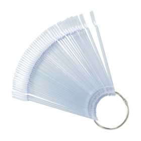 BN - NYELES TIP FÉM GYŰRŰVEL - ÁTLÁTSZÓ - 50DB-OS