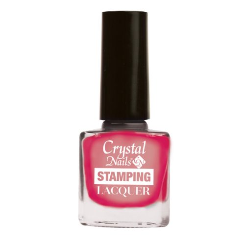 Crystal Nails - STAMPING LACQUER NYOMDALAKK - CHROME PINK - 4ML