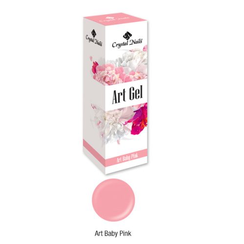 Crystal Nails - ART GEL - FESTŐZSELÉ - ART BABY PINK - 5ML