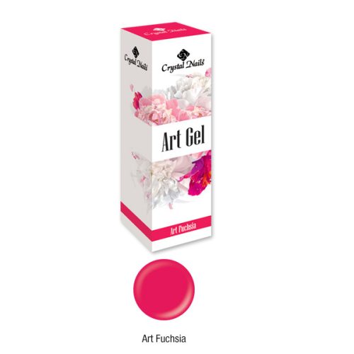 Crystal Nails - ART GEL - FESTŐZSELÉ - ART FUCHSIA - 5ML