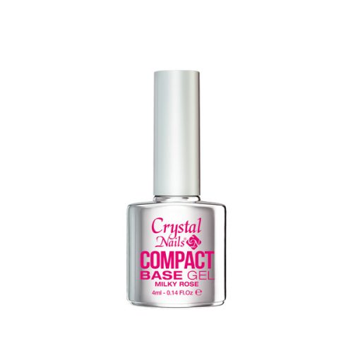 Crystal Nails - COMPACT BASE GEL MILKY ROSE - 4ML 
