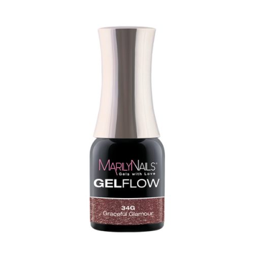 MarilyNails – GELFLOW - három fázisú gél lakk - 34G - 4ml