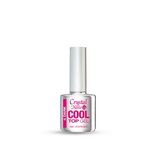 Crystal Nails - COOL TOP GEL 4 DARK - 4ML