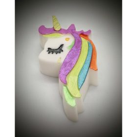   Szappan - Unikornis szappan - Dove illattal - fehér unikornis