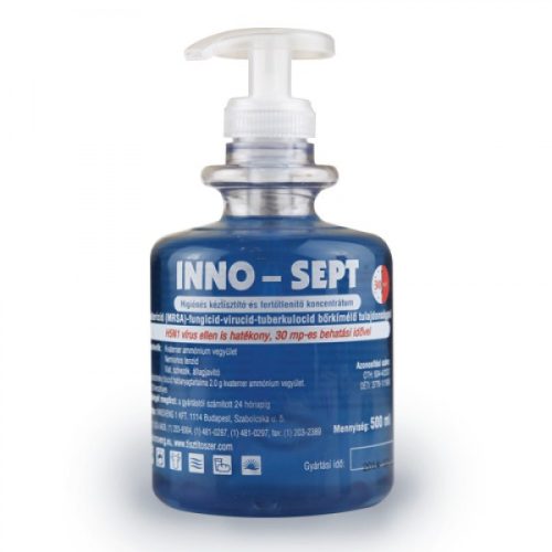 Brillbird - INNO-SEPT - Kézfertőtlenítő szappan - 500ml - nyomópumpás