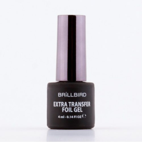 BrillBird - TRANSZFERFÓLIA ZSELÉ EXTRA (EXTRA TRANSFER FOIL GEL) - ecsetes - 4ML