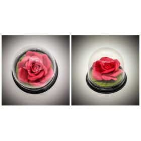 Szappan - piros rózsa - búrában