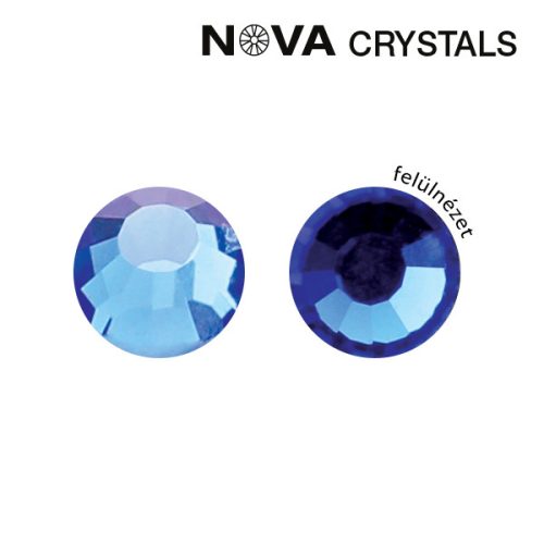 CRYSTAL NAILS - NOVA Crystal Strasszkő - SAPPHIRE SS3 (1,4 MM) - 100db