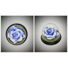 Szappan - fehér- kék rózsa - búrában1