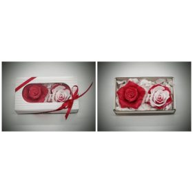 Szappan - piros rózsák - díszdobozban -2.