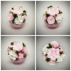   Szappanvirág  csokor - Rózsaszín szappanvirág csokor - 15