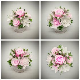   Szappanvirág  csokor - rózsaszín szappanvirág csokor - 14