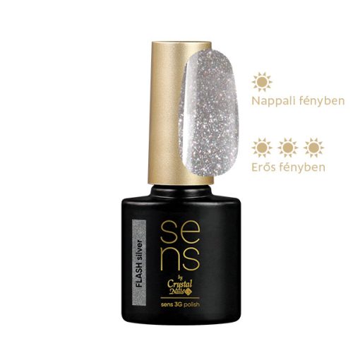SENS - SENS 3G POLISH - FLASH SILVER - 4ML 