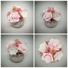 Szappanvirág  csokor - Rózsaszín szappanvirág csokor - 4