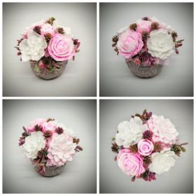   Szappanvirág  csokor - Rózsaszín szappanvirág csokor - 11