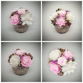 Szappanvirág  csokor - Rózsaszín szappanvirág csokor - 6