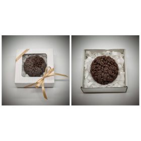   Szappan - Kávészemes szappan - Afrikai fekete szappanalapból - "jeges szél" - friss, férfias illatban - díszdobozban