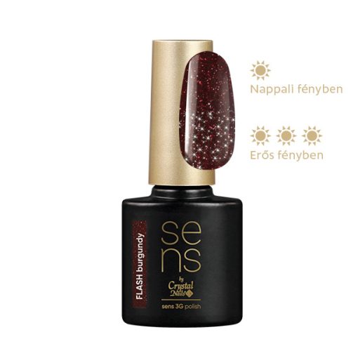 SENS - SENS 3G POLISH - FLASH BURGUNDY - 4ML 