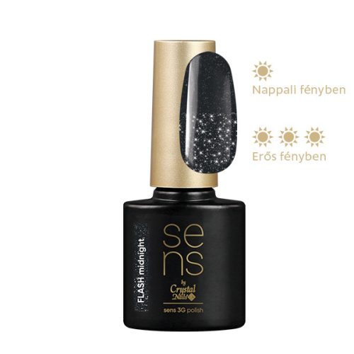 SENS - SENS 3G POLISH - FLASH MIDNIGHT - 4ML 