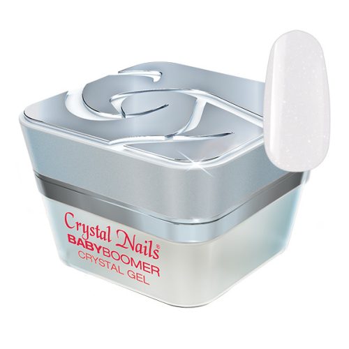 Crystal Nails - BABY BOOMER - CRYSTAL WHITE ÉPÍTŐZSELÉ - 5ML@
