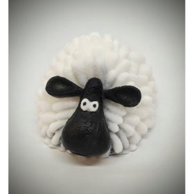   Szappan - Fehér bari szappan - illatmentes - organza szatyorban