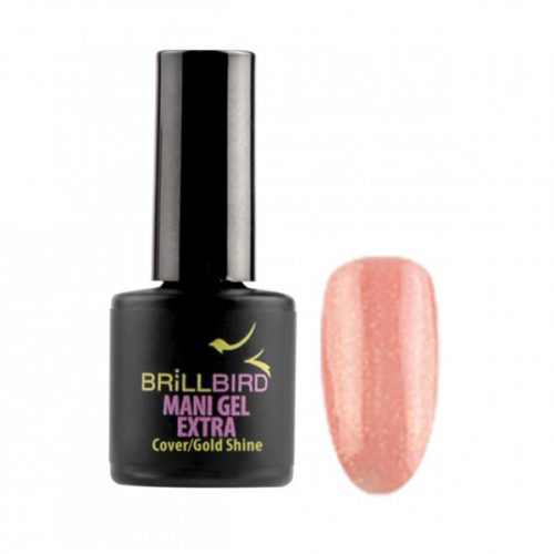 Brillbird - MANI GEL EXTRA - COVER - GOLD SHINE - 8 ML