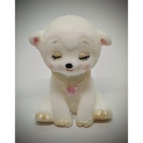   Szappan - Fehér szende bari szappan - illatmentes - organza szatyorban