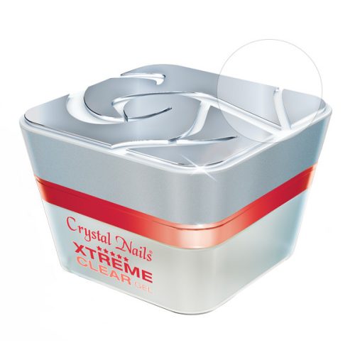Crystal Nails - Xtreme Clear - átlátszó sűrű, legerősebb építő zselé - 50ml