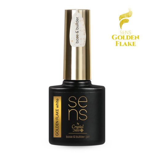 SENS - SENS GOLDEN FLAKE BASE GEL - WHITE - 10ML