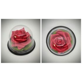 Szappan - piros rózsa - búrában - 2.