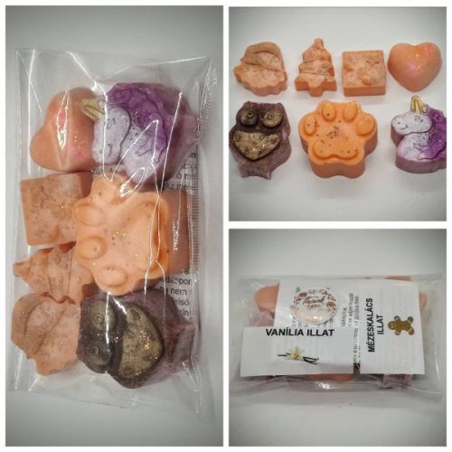 Szójaviasz - illatviasz - vegyes - vanília és mézeskalács illattal - 45gr - 6.