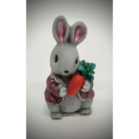 Szappan - Szürke nyuszi répával - szappan