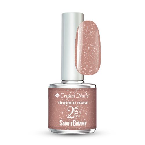 Crystal Nails - 2S - SMARTGUMMY RUBBER BASE GEL - NR15 - DESERT SAND - 8ML 