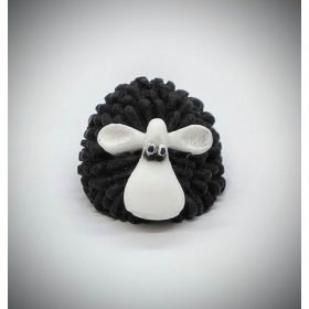 Szappan - Fekete bárány szappan  - organza szatyorban - 2.