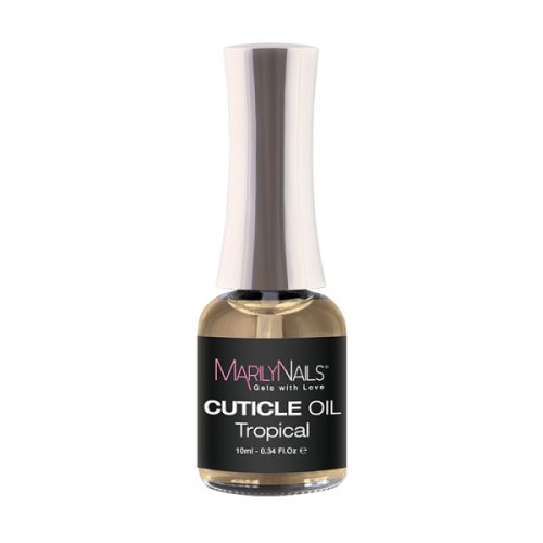 MarilyNails - CUTICLE OIL - Bőrolaj - ecsetes - trópusi illattal - 10ml