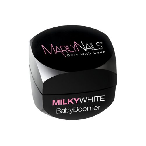 Marilynails - BABYBOOMER - MILKY WHITE GEL - 13ml