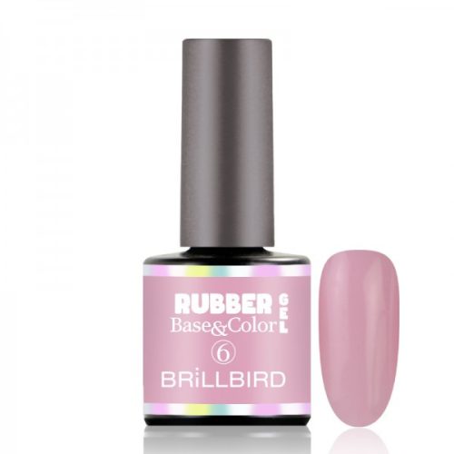 BRILLBIRD - RUBBER GEL BASE&COLOR - 6 - 8ML